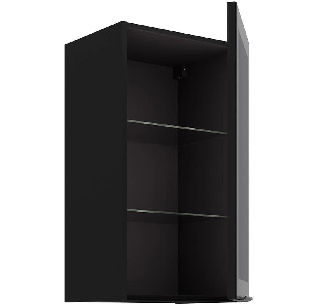 Kuhinjski ormaric - vitrina 40GS-72 1F 72x31x40 cm crna