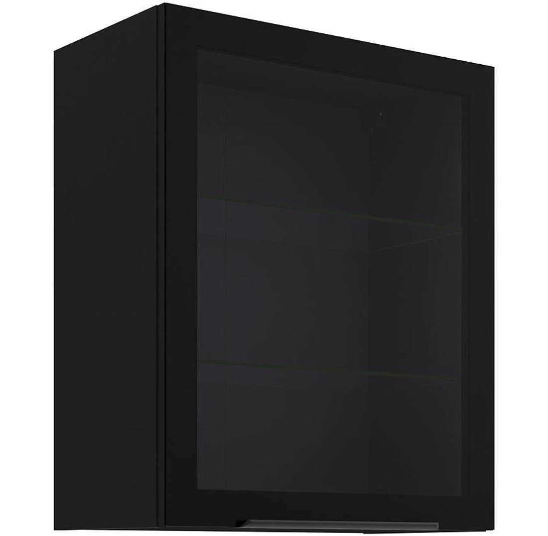 Kuhinjski ormaric - vitrina 60GS-72 1F 72x31x60 cm crna