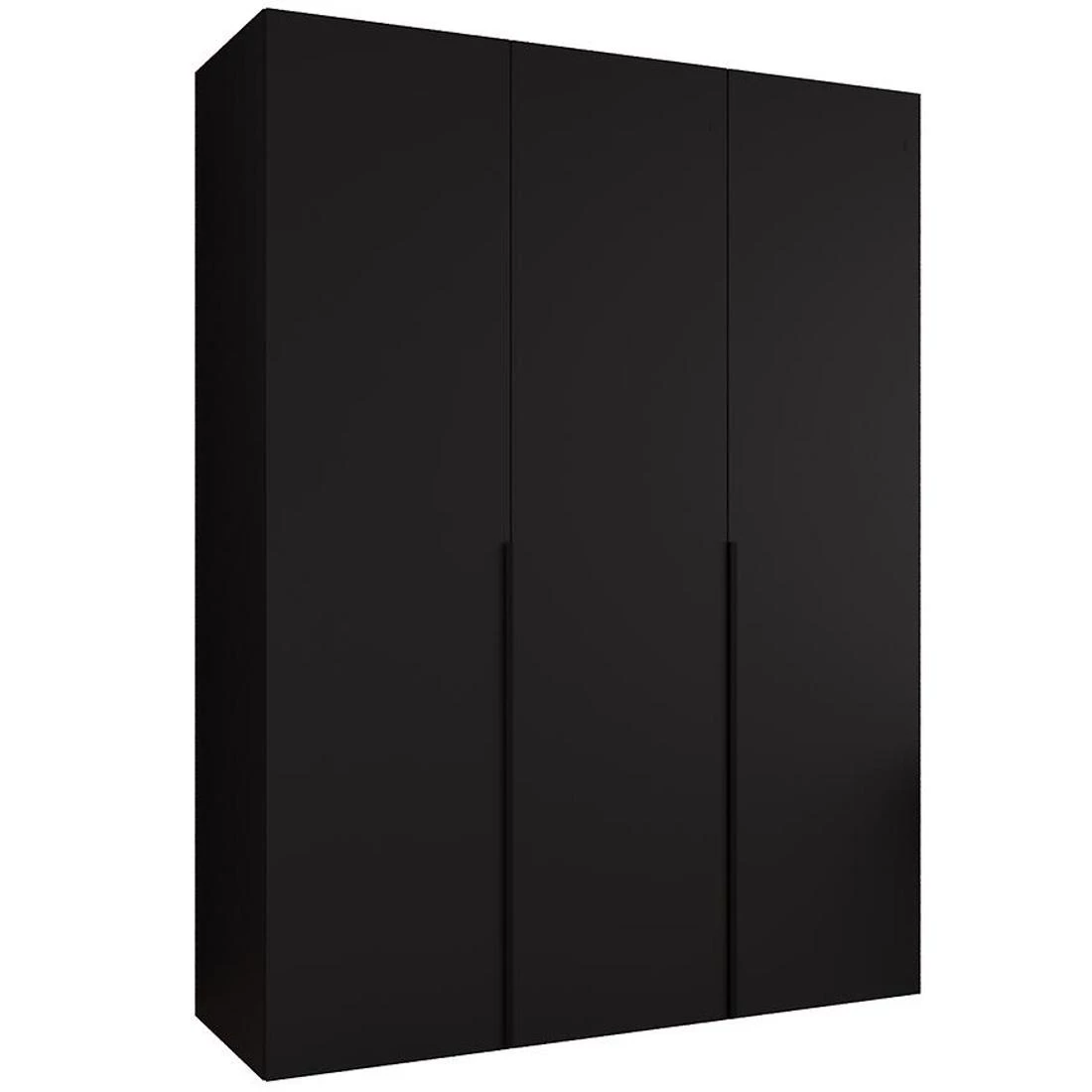 Alicante I garderober 150x50x202 cm crna