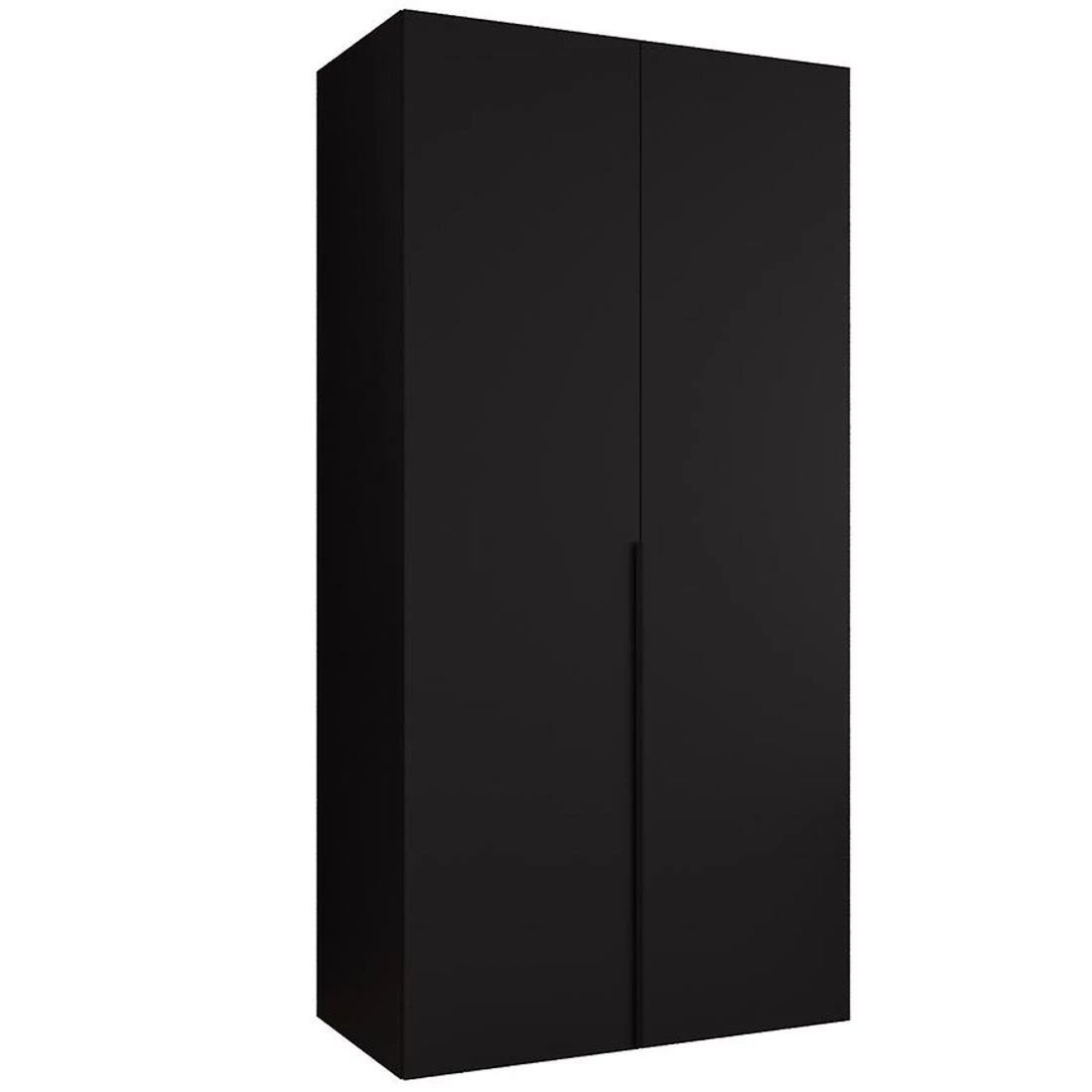Alicante I garderober 100x50x202 cm crna