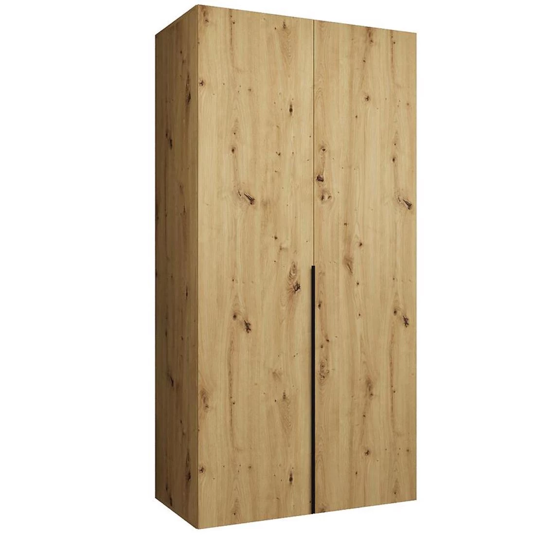 Alicante I garderober 100x50x202 cm artisan/crna