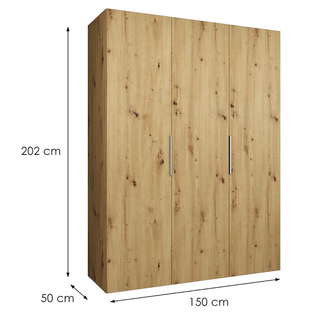 Marbella I garderober 150x50x202 cm artisan