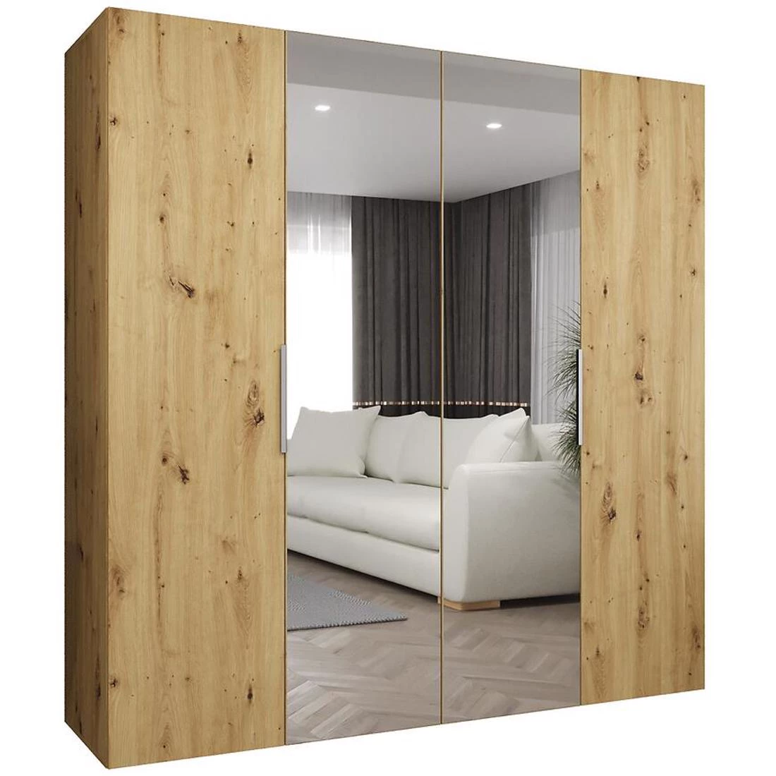 Marbella II garderober 200x50x202 cm artisan