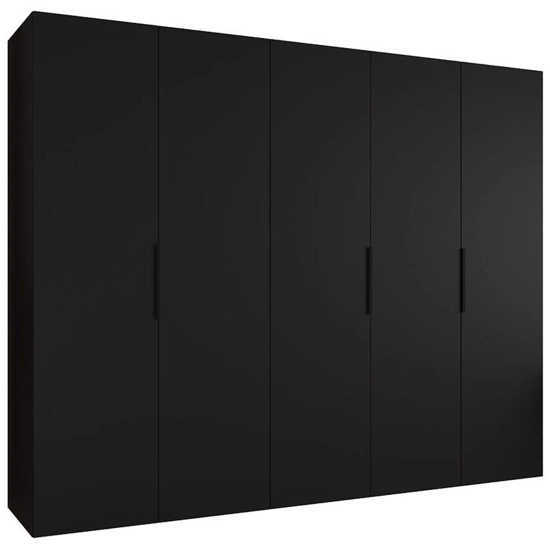 Marbella I garderober 250x50x202 cm crna