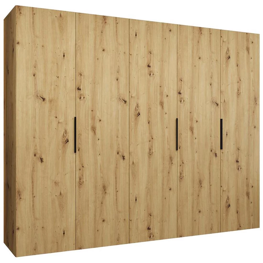 Marbella I garderober 250x50x202 cm artisan/crna