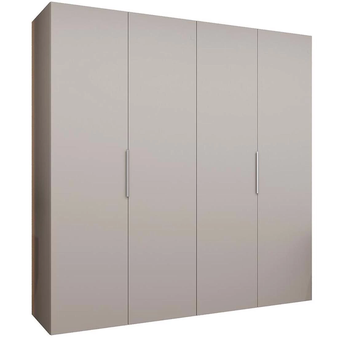 Marbella I garderober 200x50x202 cm kašmir/srebrna