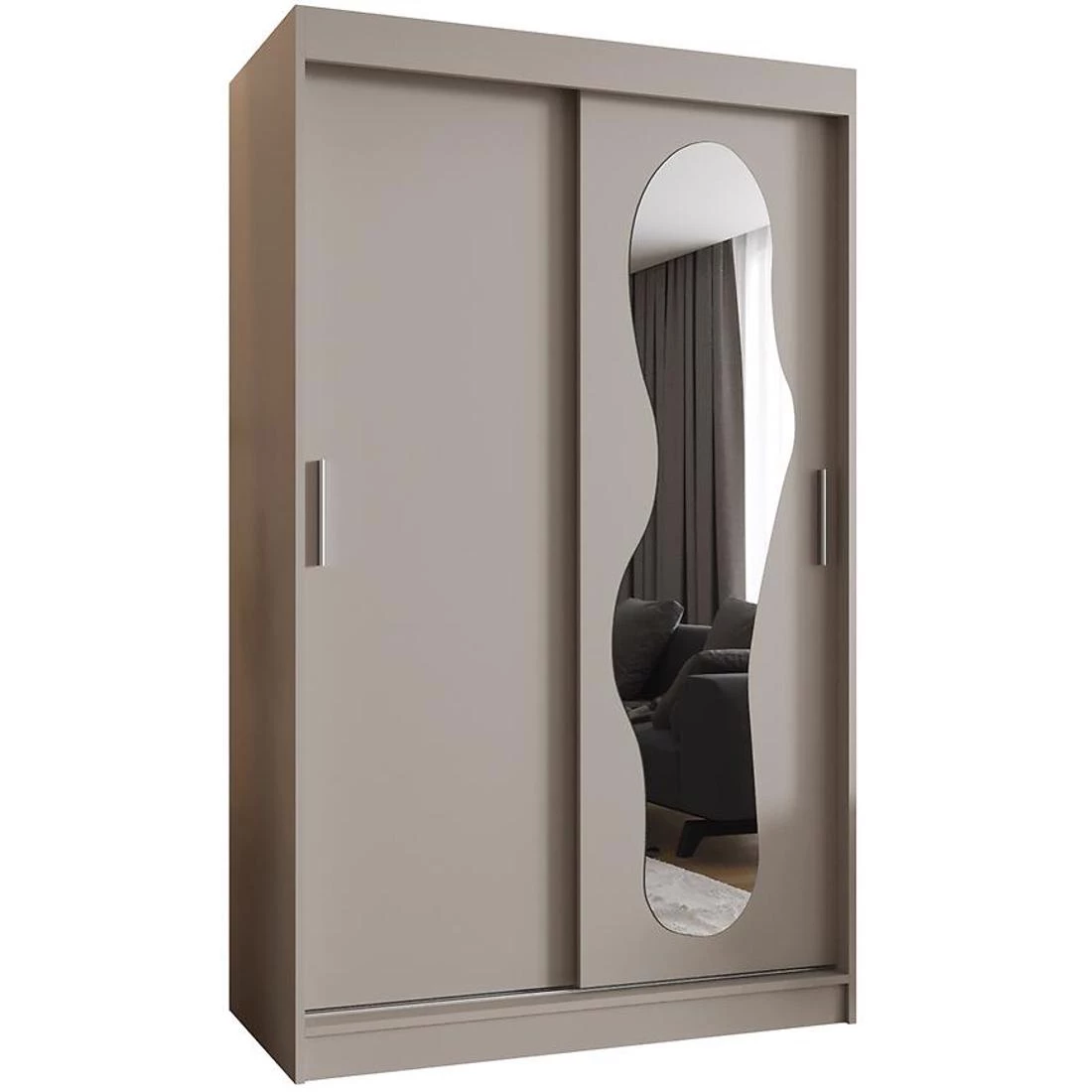 Ultra garderober 120x62x200 cm kašmir