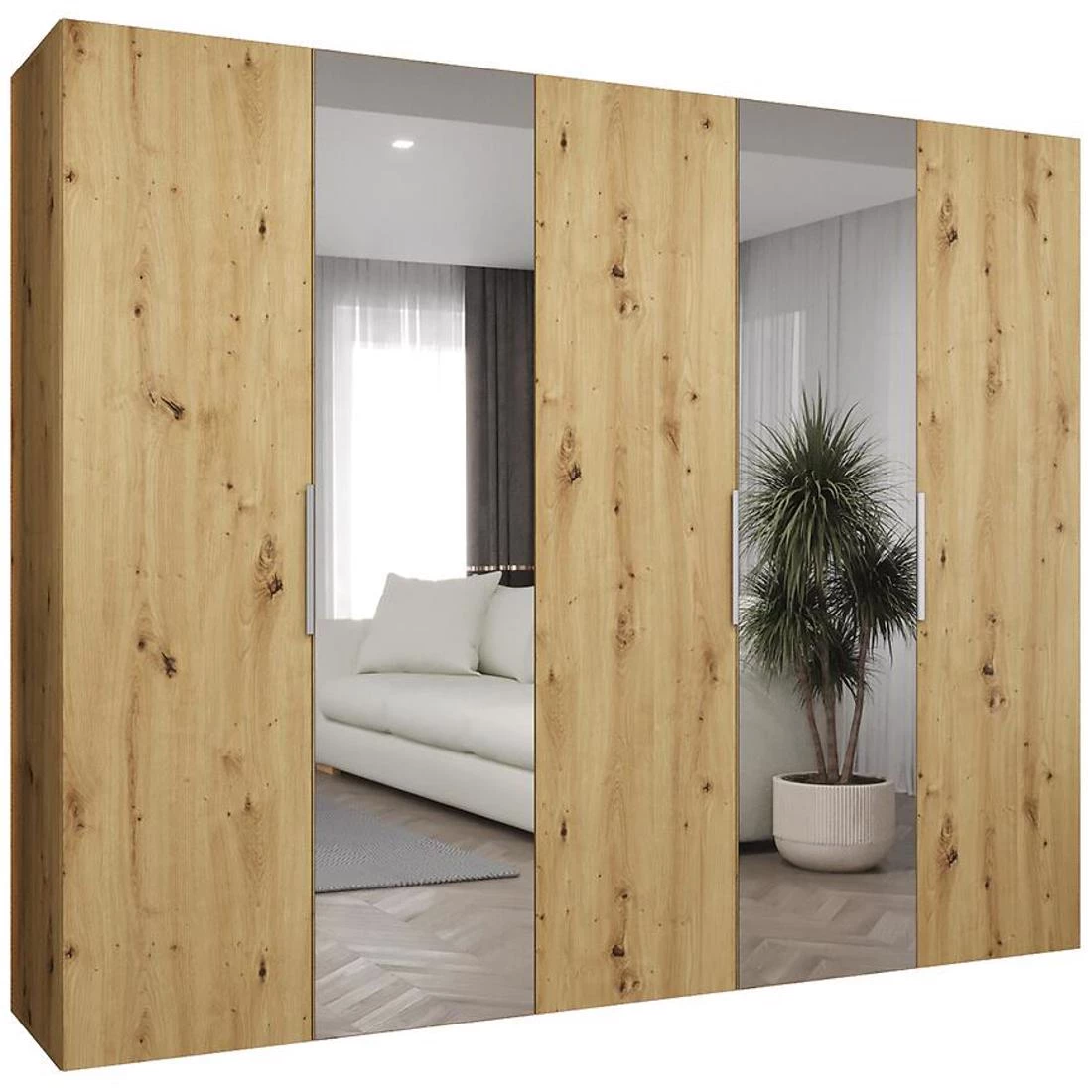 Marbella II garderober 250x50x202 cm artisan