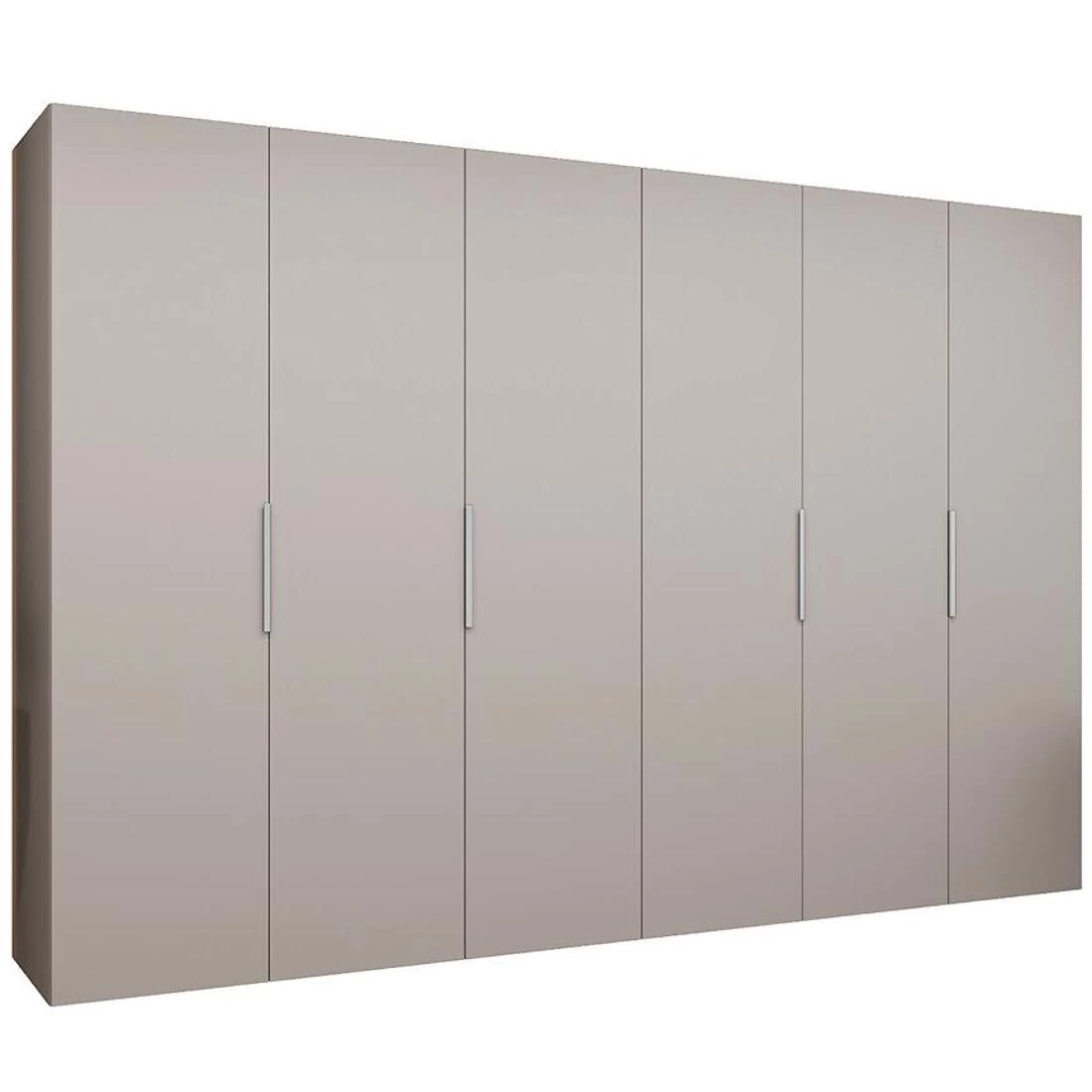 Marbella I garderober 300x50x202 cm kašmir/srebrna