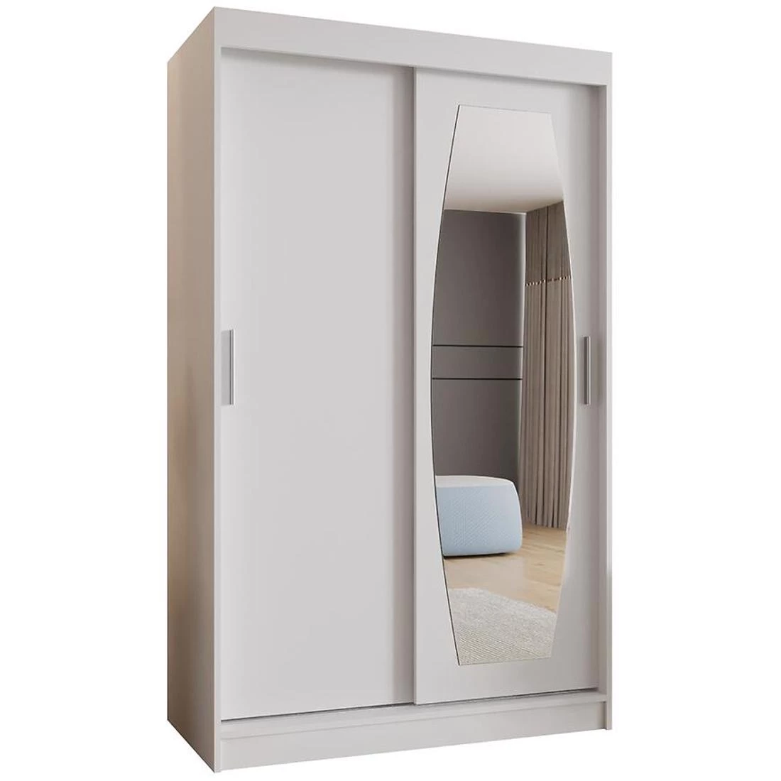 Rossa garderober 120x62x202 cm bela