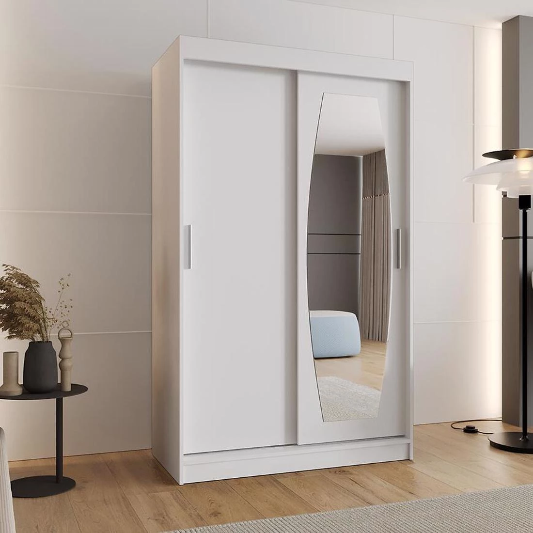 Rossa garderober 120x62x202 cm bela