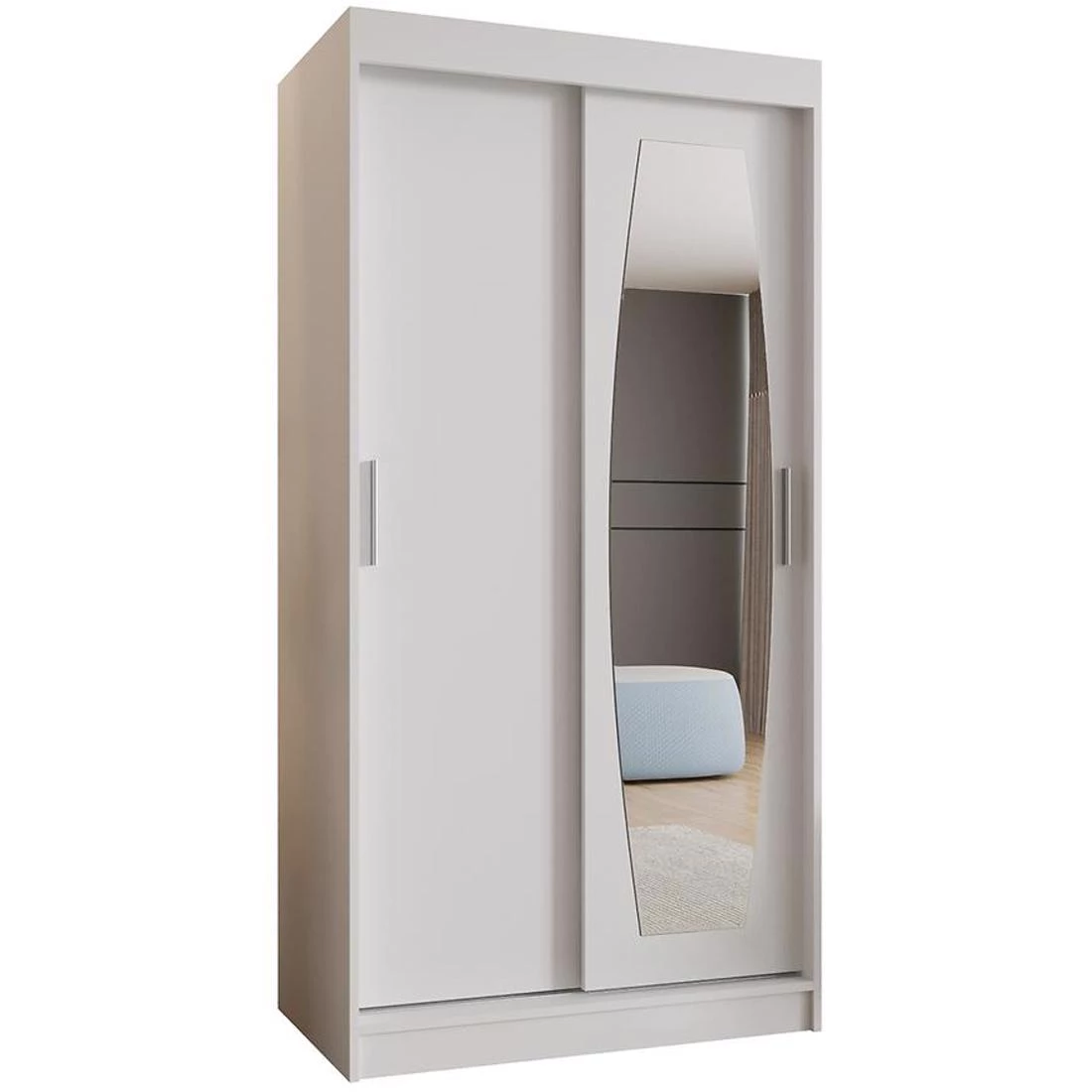 Rossa garderober 100x62x200 cm bela
