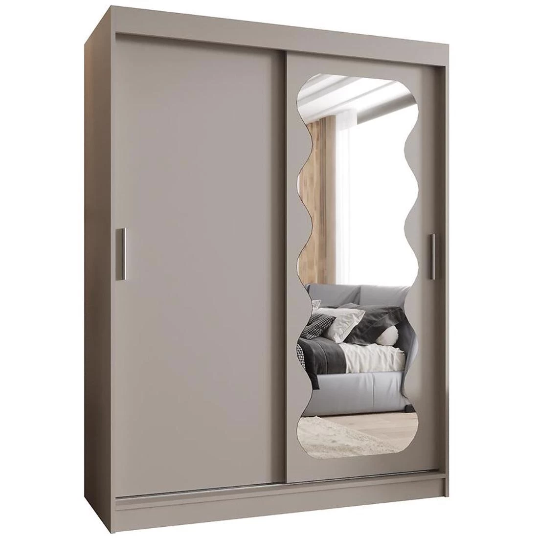 Spoti garderober 150x62x200 cm kašmir