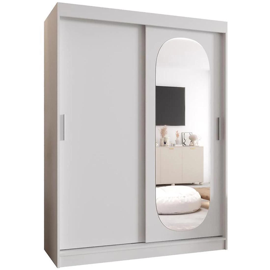Royal garderober 150x62x200 cm bela