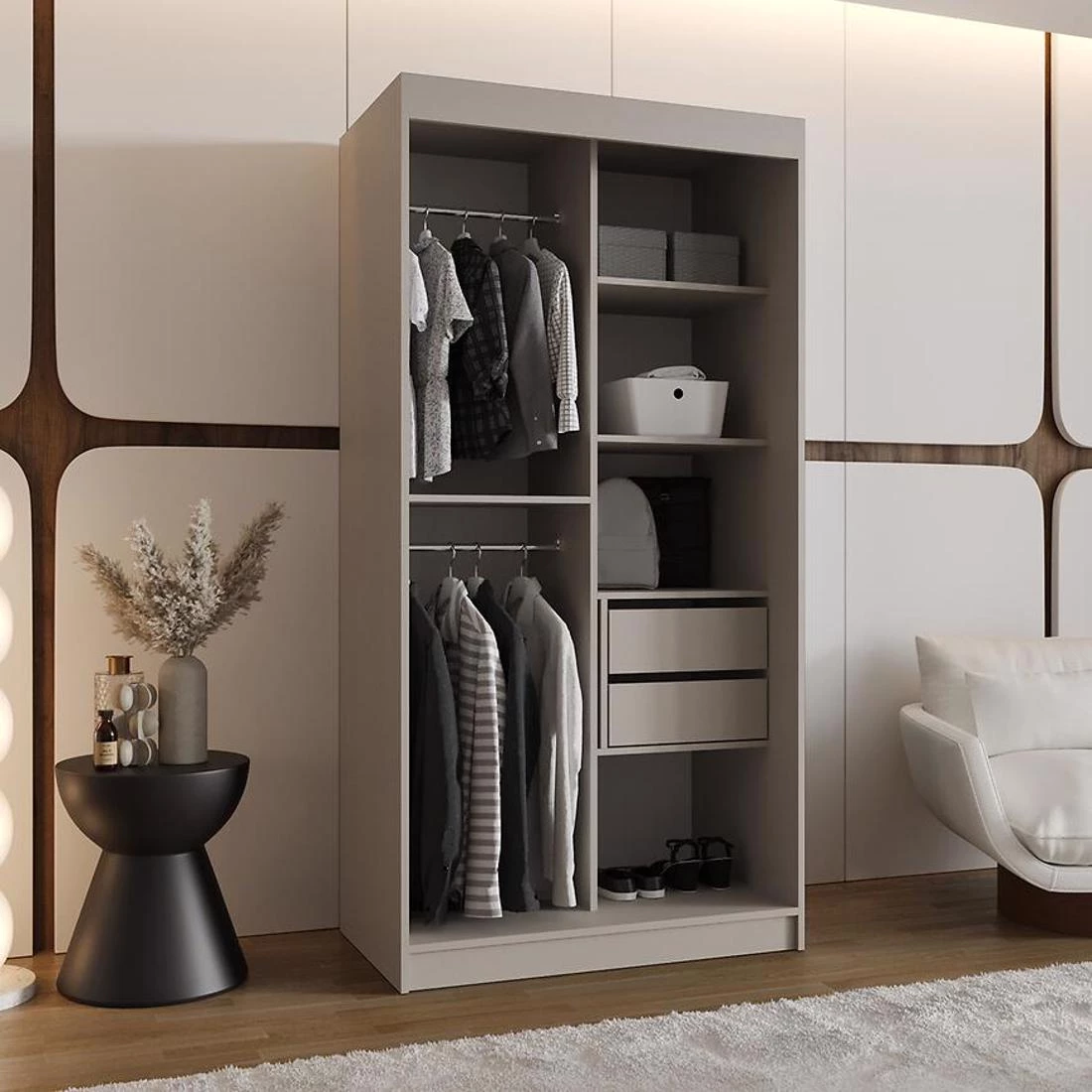 Royal garderober 100x62x200 cm kašmir