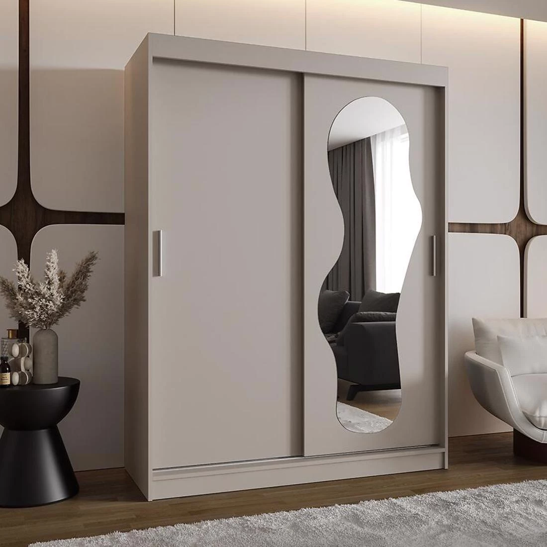 Ultra garderober 150x62x202 cm kašmir