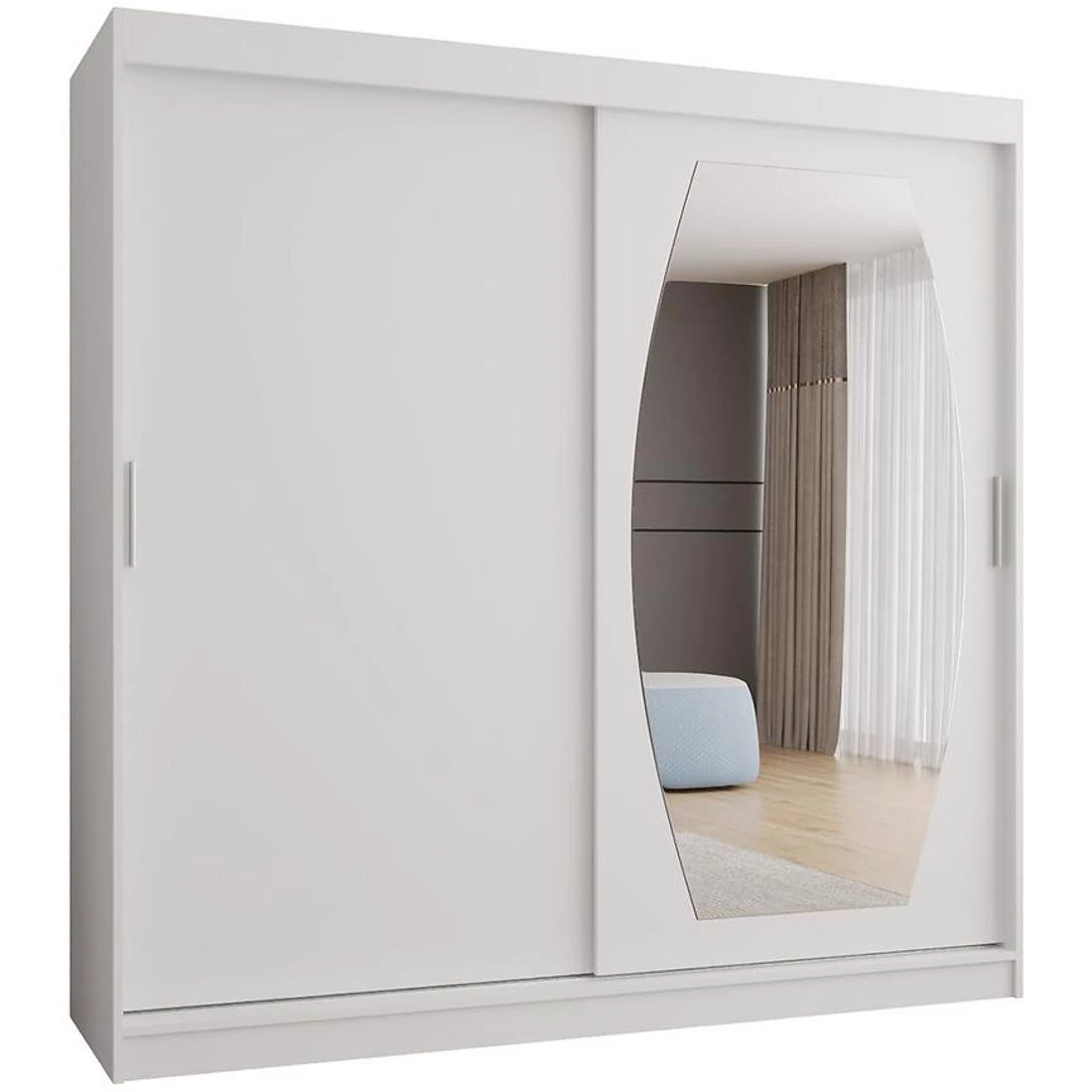Rossa garderober 200x62x200 cm bela