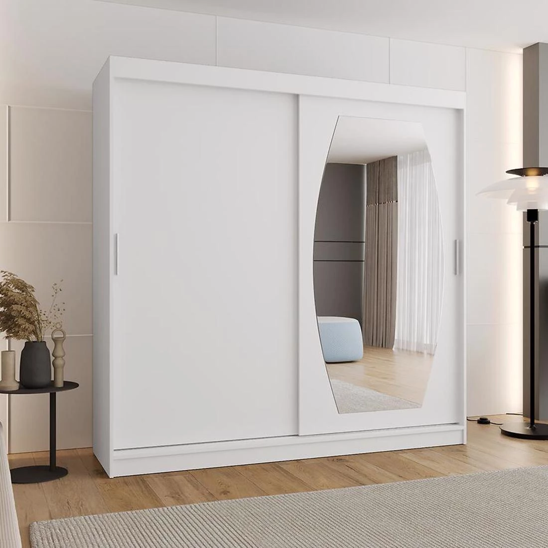 Rossa garderober 200x62x200 cm bela