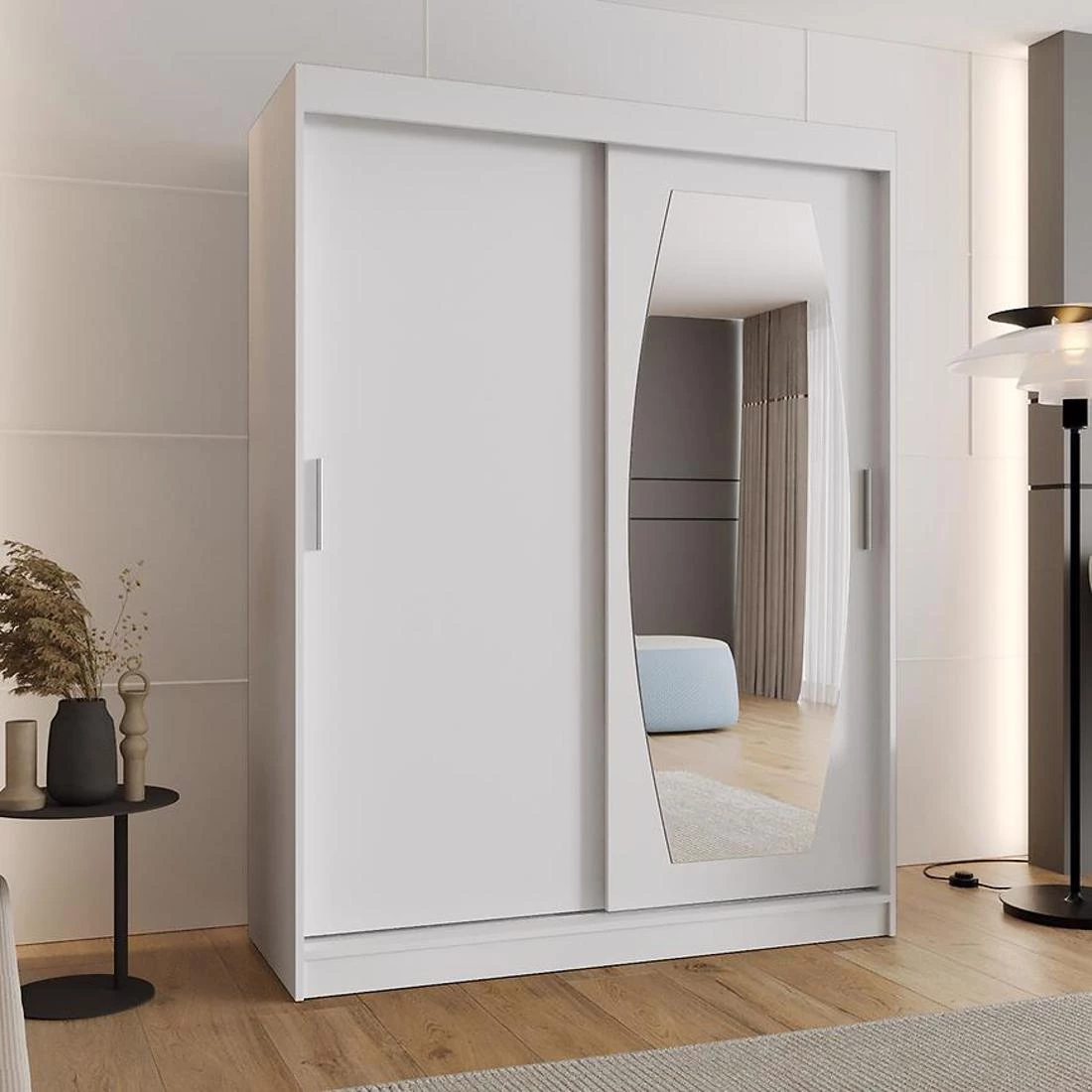 Rossa garderober 150x62x200 cm bela