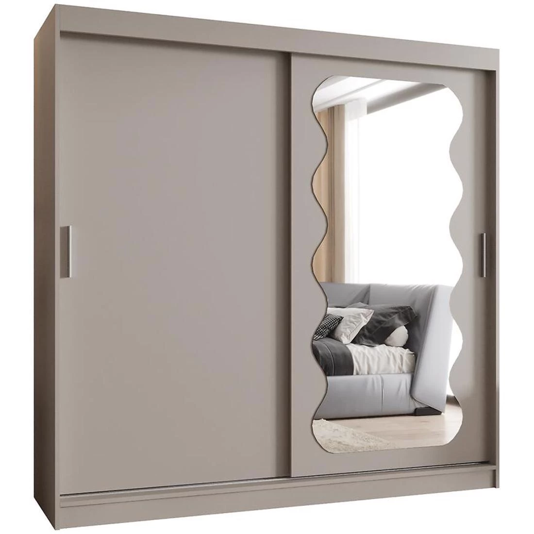 Spoti garderober 200x62x200 cm kašmir
