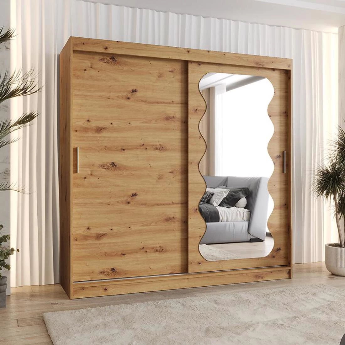 Spoti garderober 200x62x200 cm artisan