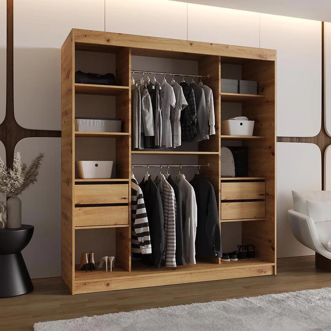 Spoti 180 artisan garderober 180x62x200 cm artisan