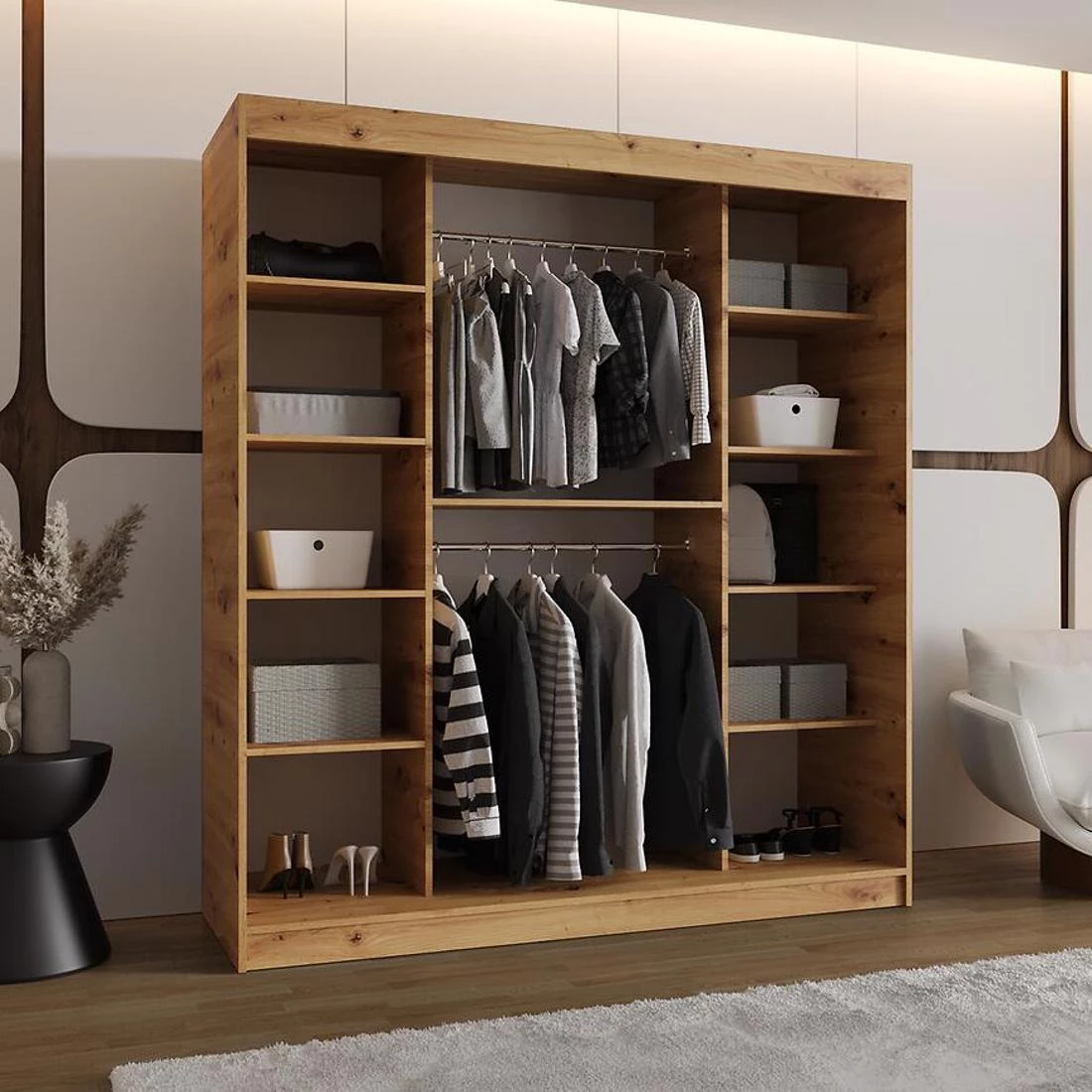 Spoti 180 artisan garderober 180x62x200 cm artisan