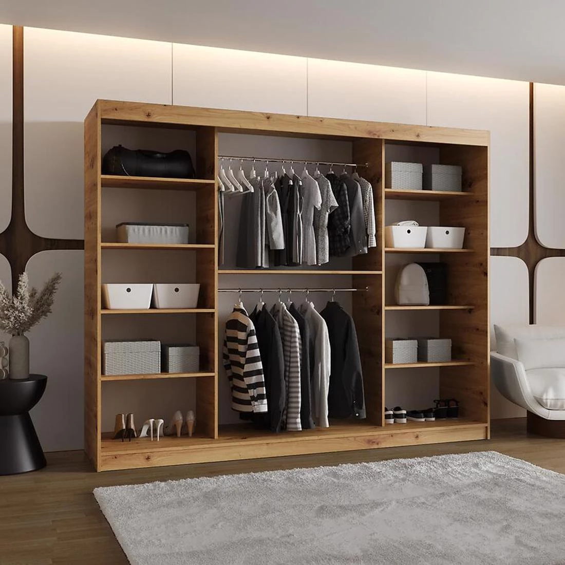 Royal garderober 250x62x202 cm artisan