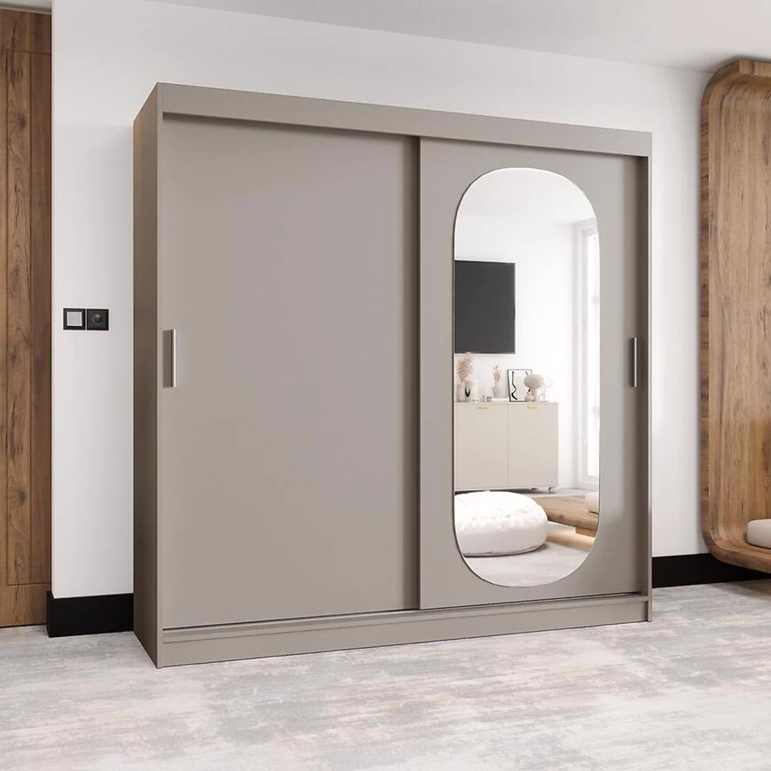 Royal garderober 200x62x200 cm kašmir