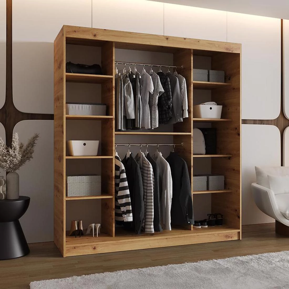 Royal garderober 180x62x200 cm artisan