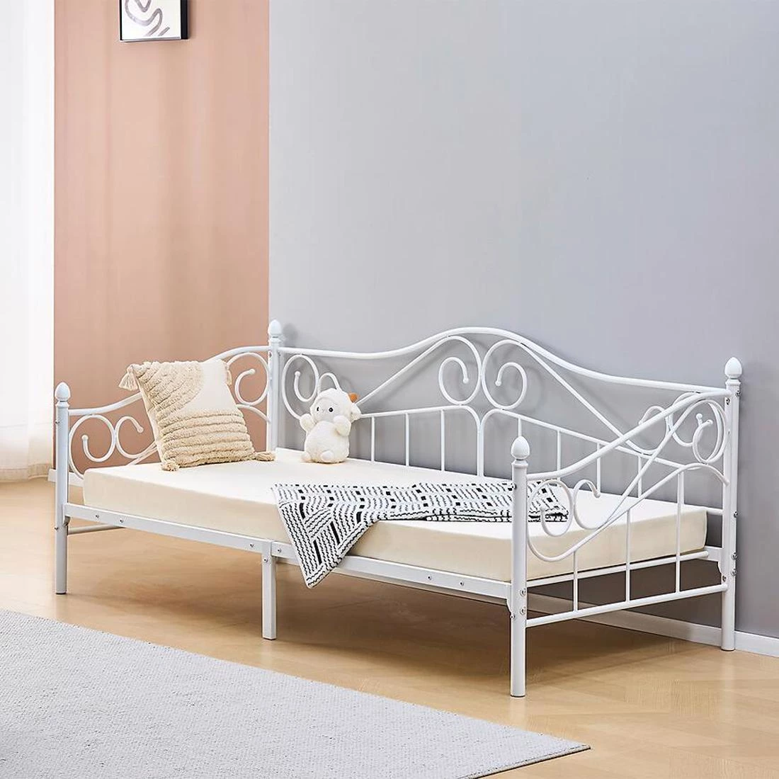 Krevet Brendon 90x200 13383 beli