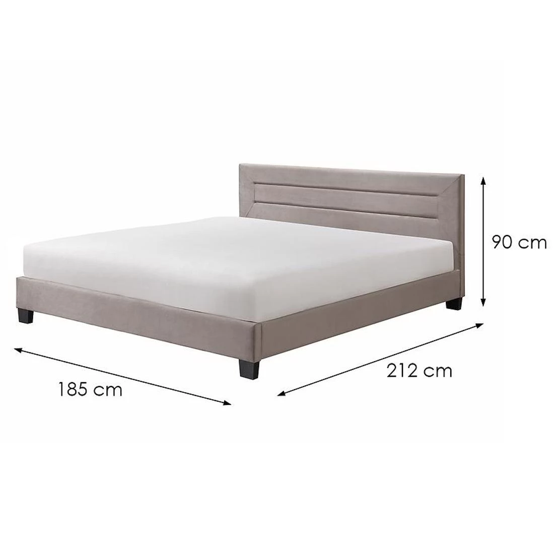 Margo II CFF0007-11 braon krevet 180/200