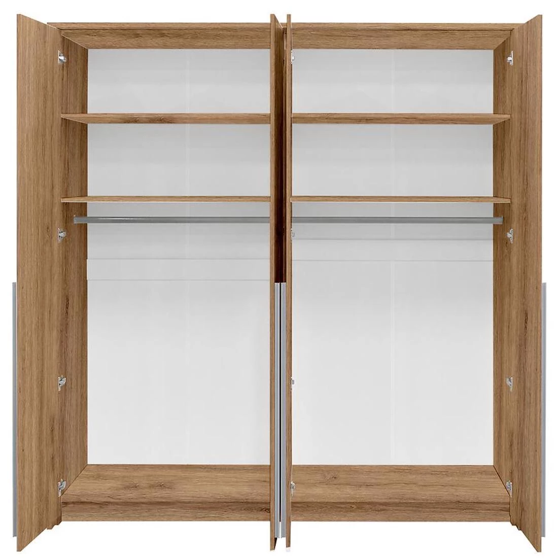 Genua ormar 205x65x217 cm hrast