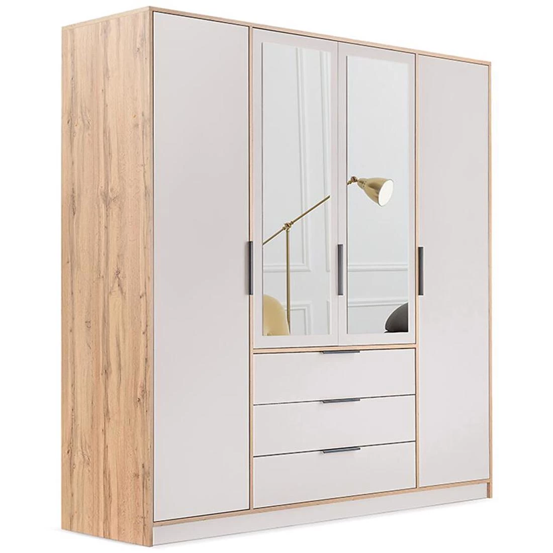 Duarte ormar 196x57,5x200 cm kašmir/hrast