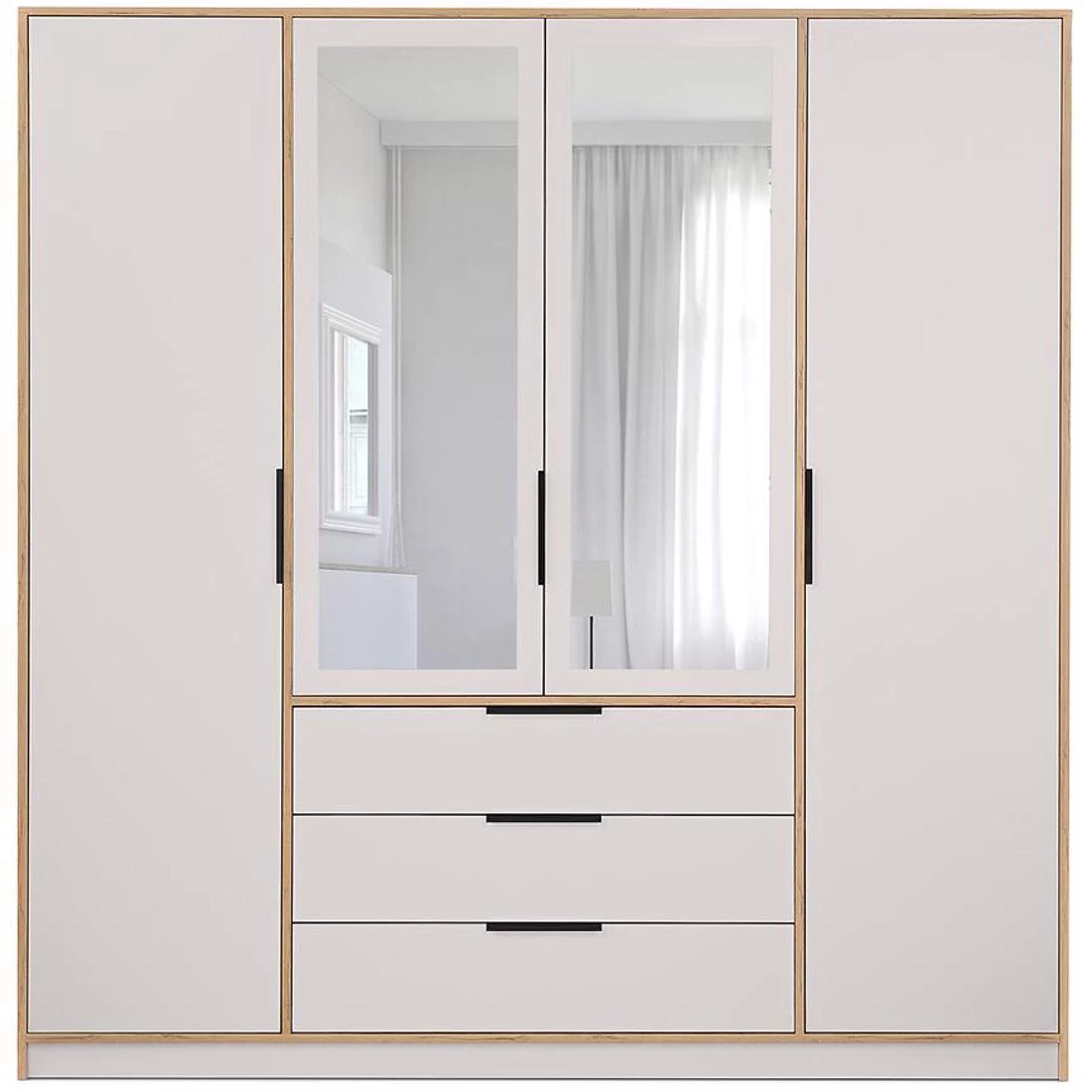 Duarte ormar 196x57,5x200 cm kašmir/hrast
