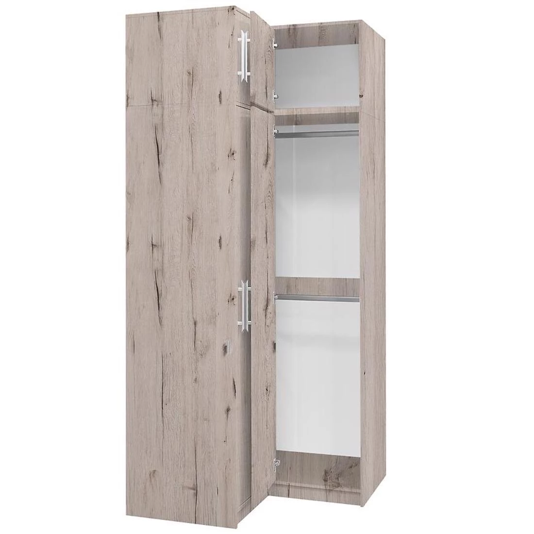 Bali kutna nadogradnja 108,5x57,5x45 cm hrast