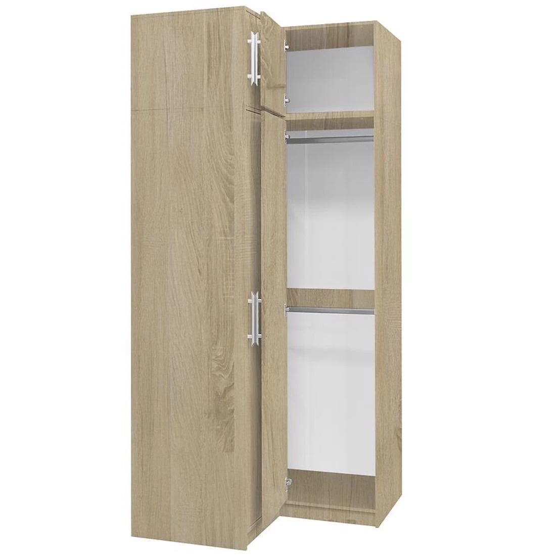 Bali kutna nadogradnja 108,5x57,5x45 cm hrast
