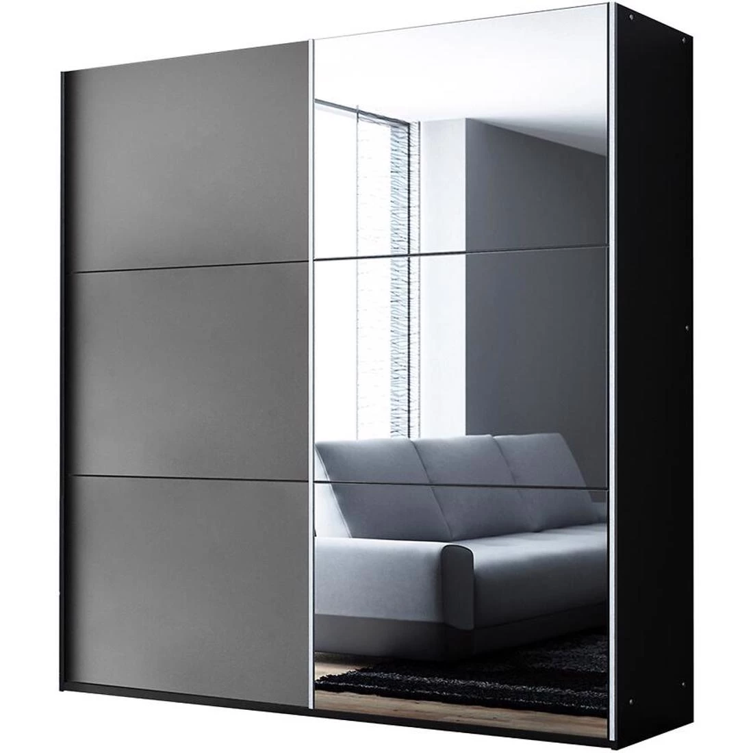 Vigo ormar 122x65x215 cm grafit