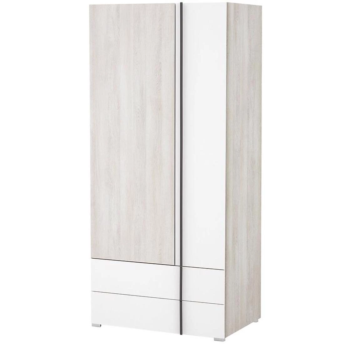 Remo ormar 90x53x195 cm wilton hrast/bijela/antracit