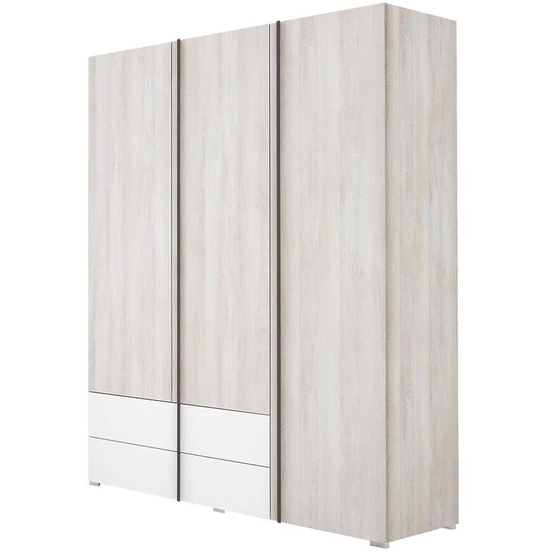 Remo RM1 garderober vilton hrast/bela/antracit