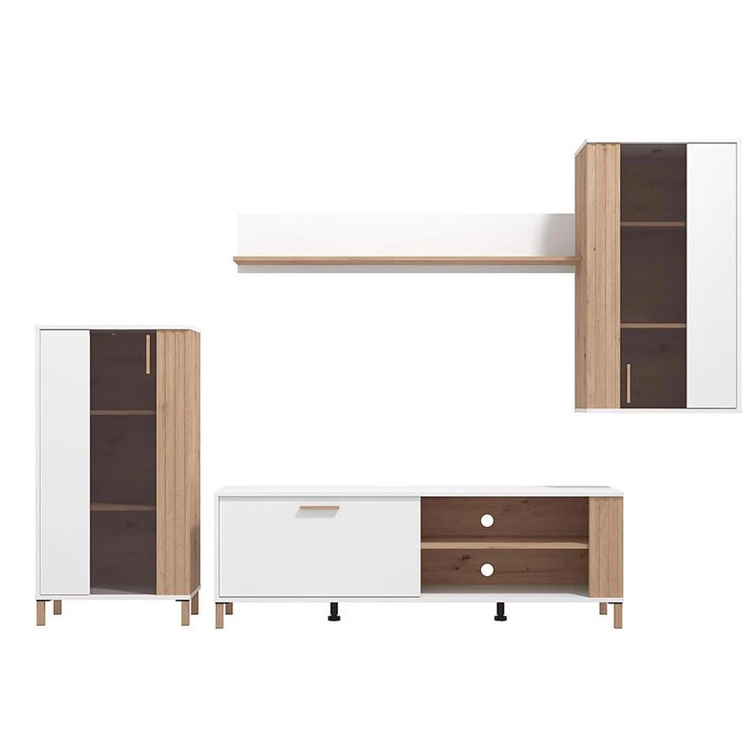 Bestia regal 280,5x40x170 cm artisan/bela