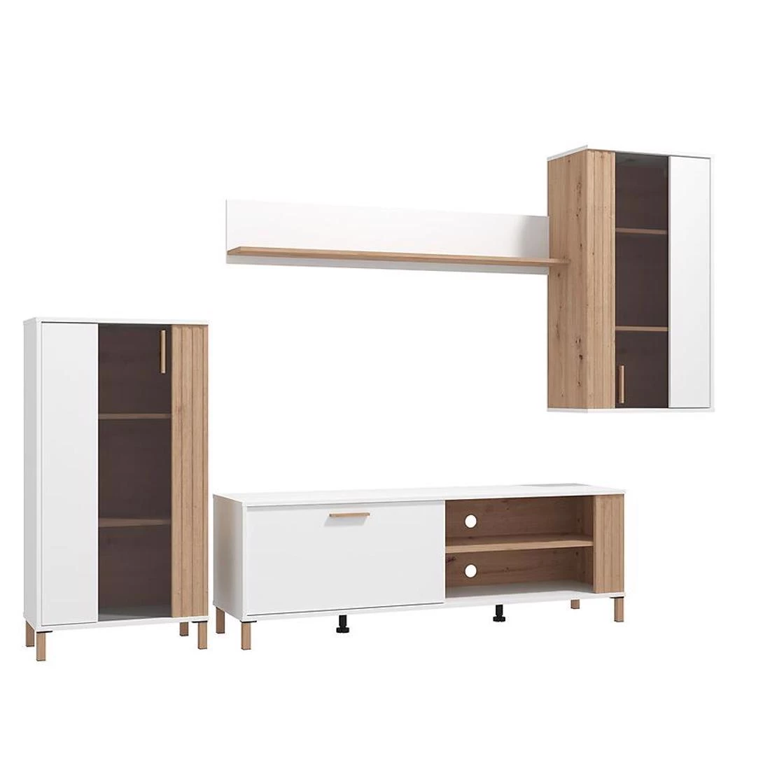 Bestia regal 280,5x40x170 cm artisan/bela