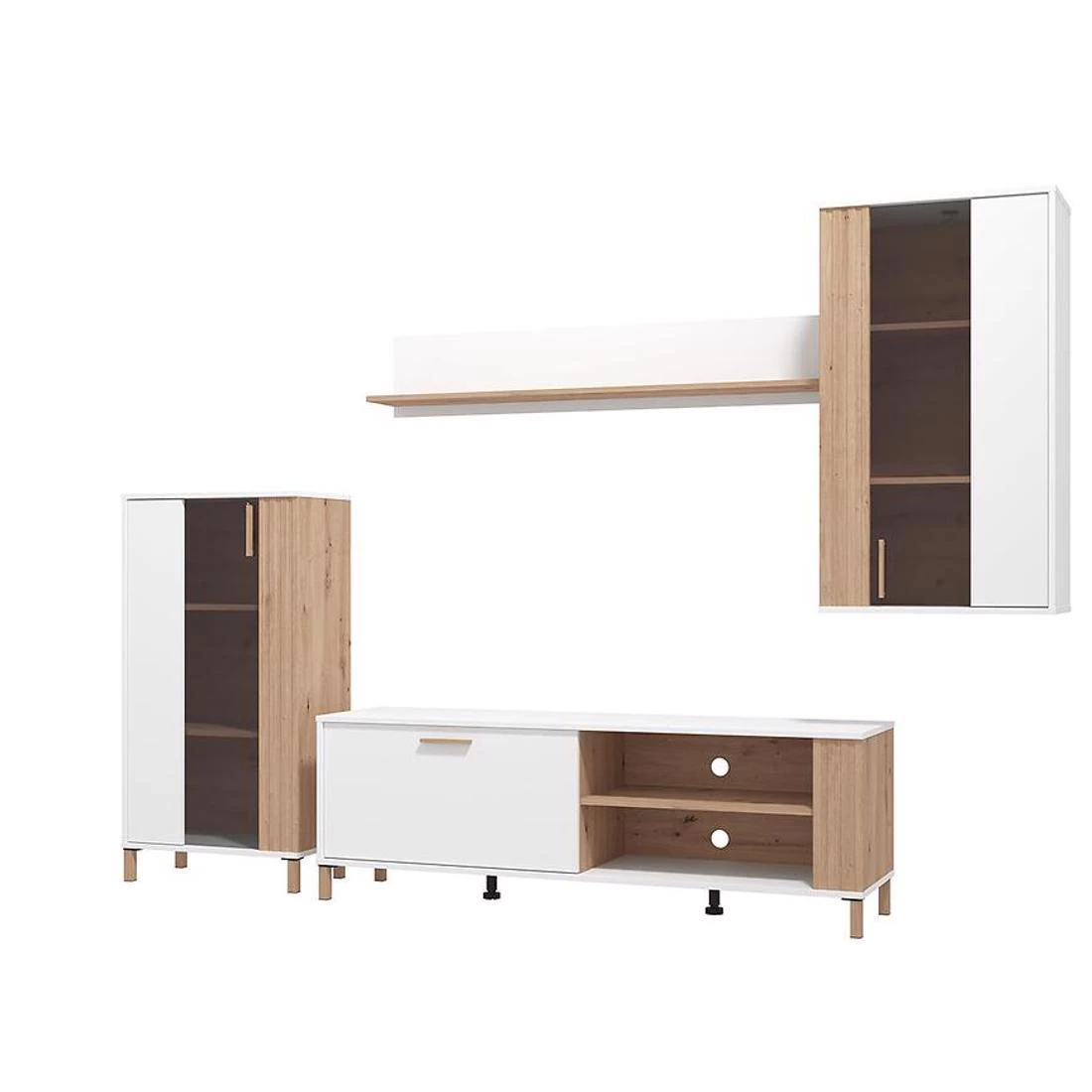 Bestia regal 280,5x40x170 cm artisan/bela
