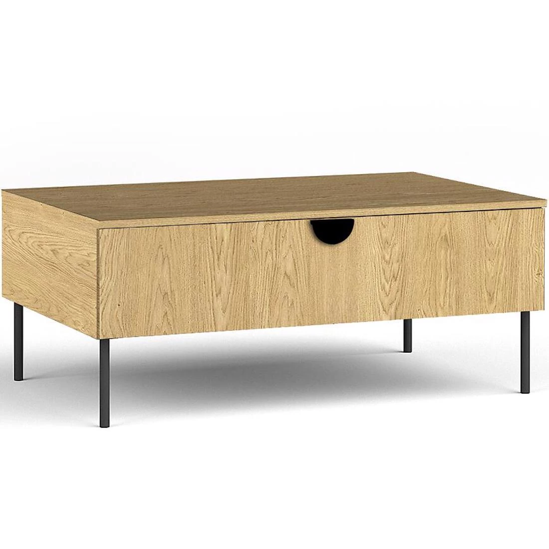 Mond stolic 100X66X42 cm hrast