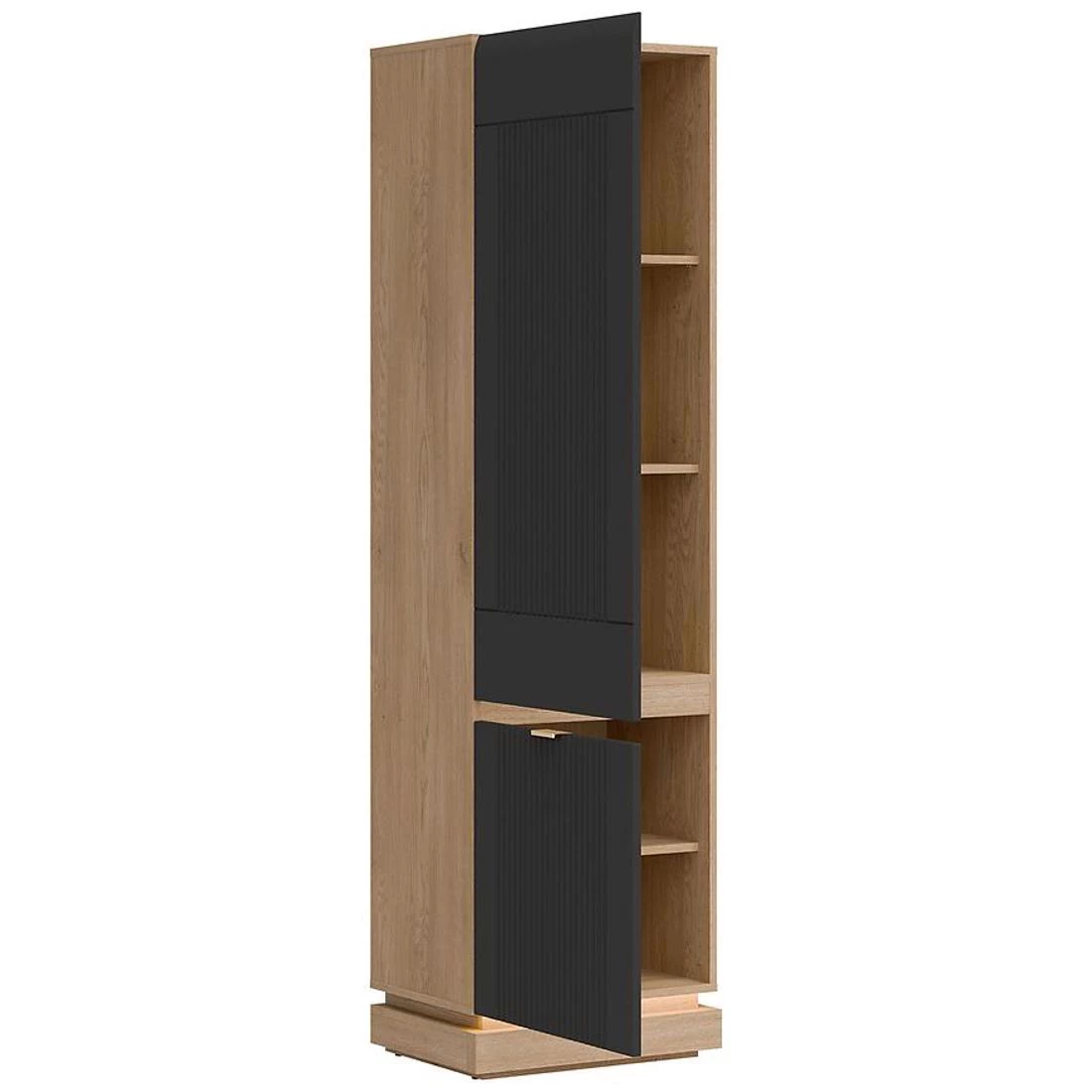 Milton ormaric 54,5x40,5x193,5 hrast/antracit