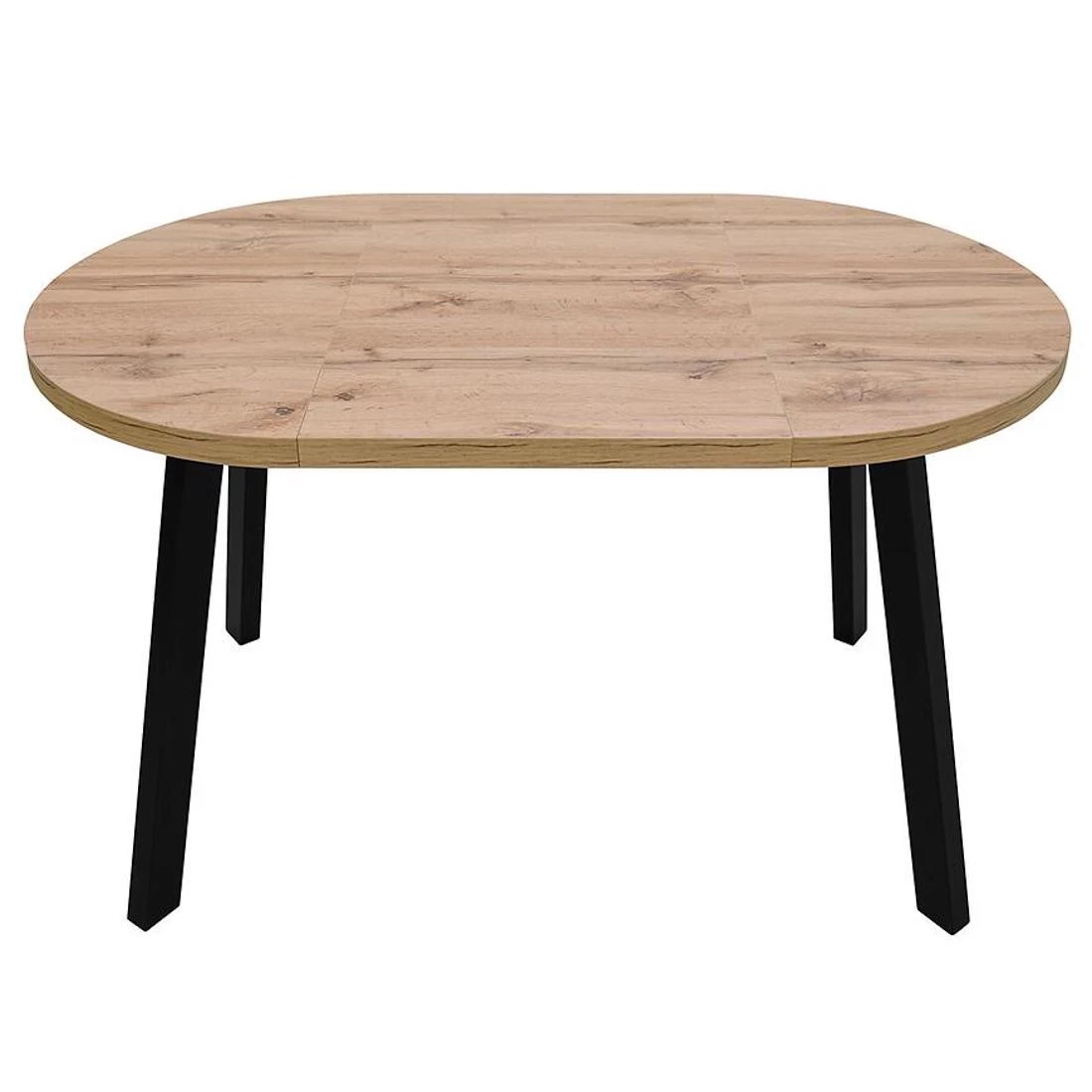 St-82 stol produživi 100/150x100x76 cm wotan/crna