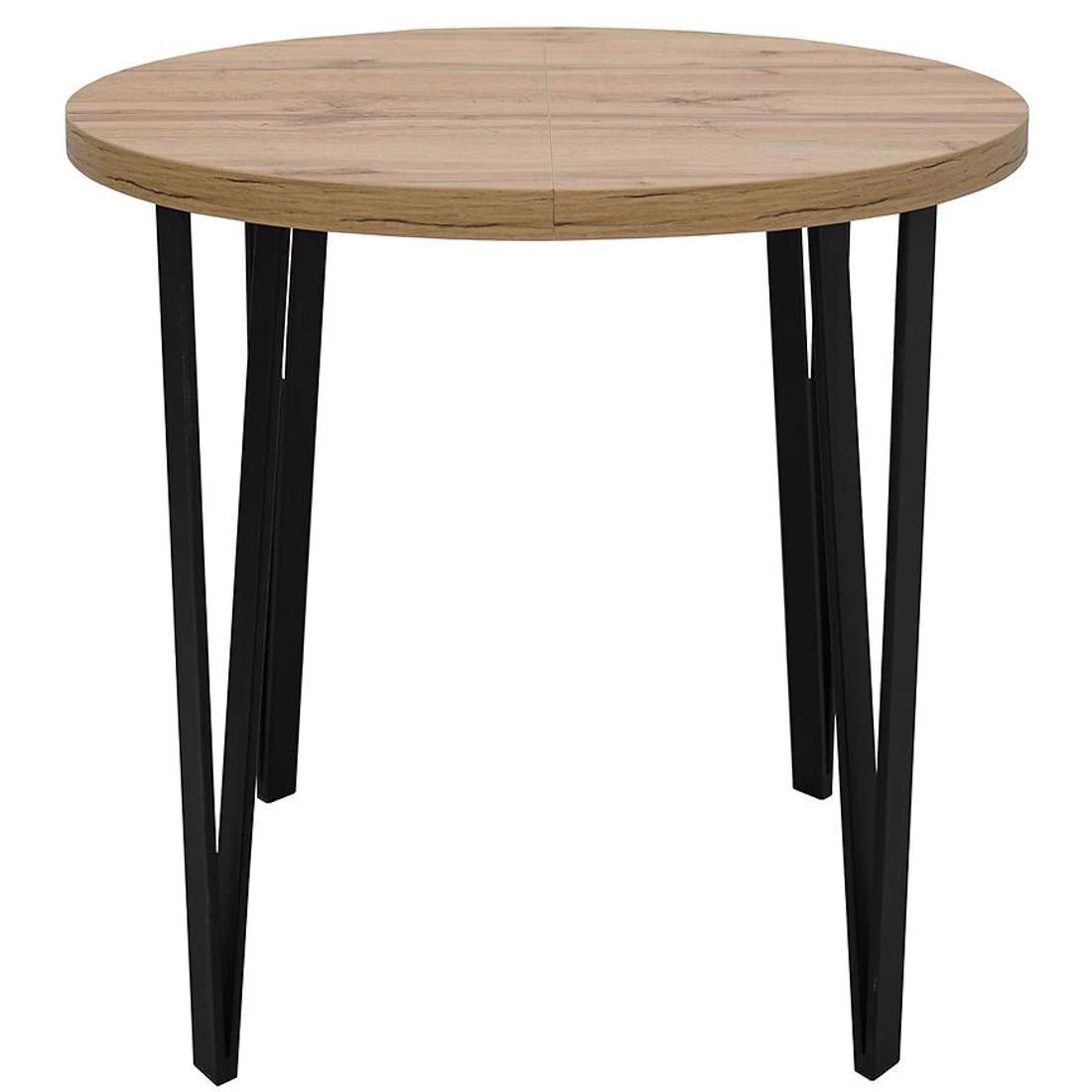 St-81 stol produživi 80/130x80x76 cm wotan/crna