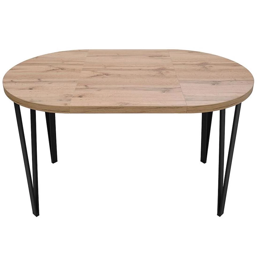 St-81 stol produživi 80/130x80x76 cm wotan/crna