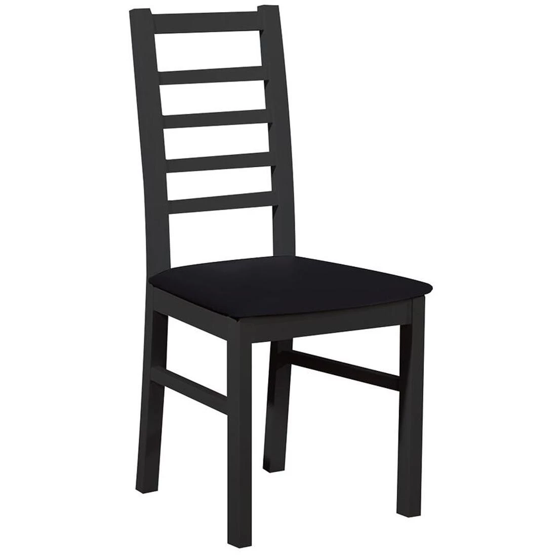 W131 stolica 46x39x47/96 cm crna tkanina primo