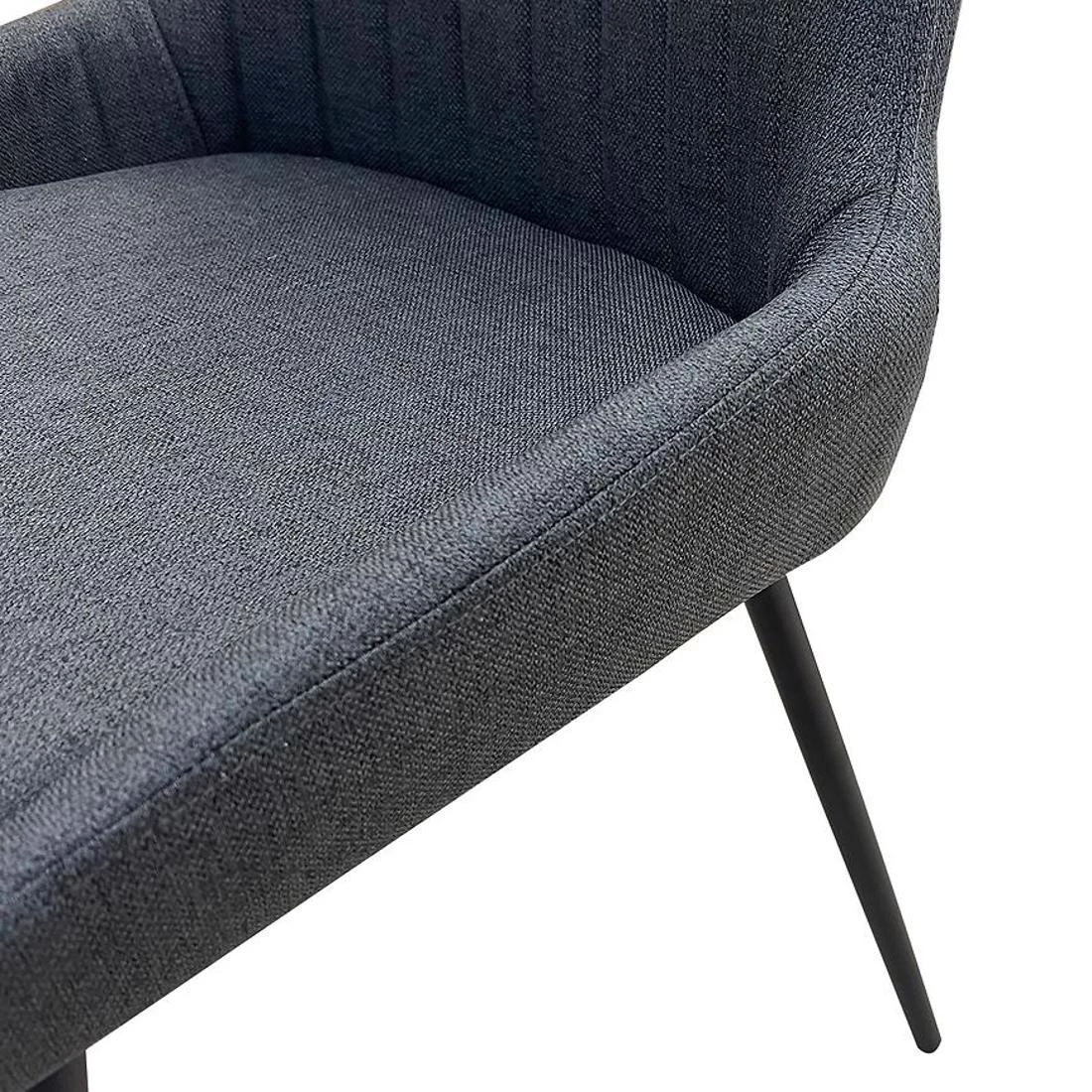 Padwa 5 stolica 61x60x78 cm tamno siva